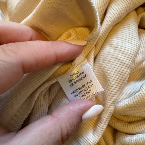 The Foxy Kind Isn't She Lovely Maxi Dress Loungewear Size L/XL Oversized Tan EUC - Picture 8 of 9